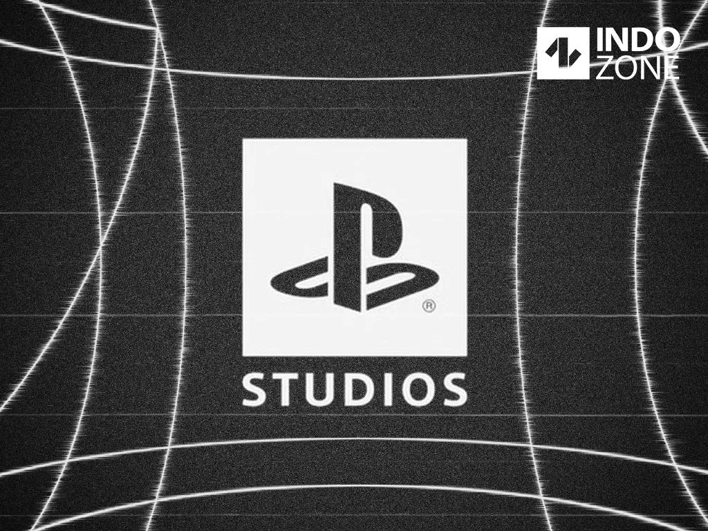 Ilustrasi logo PlayStation Studios milik Sony (Ilustrasi/INDOZONE/Ferry Andika)