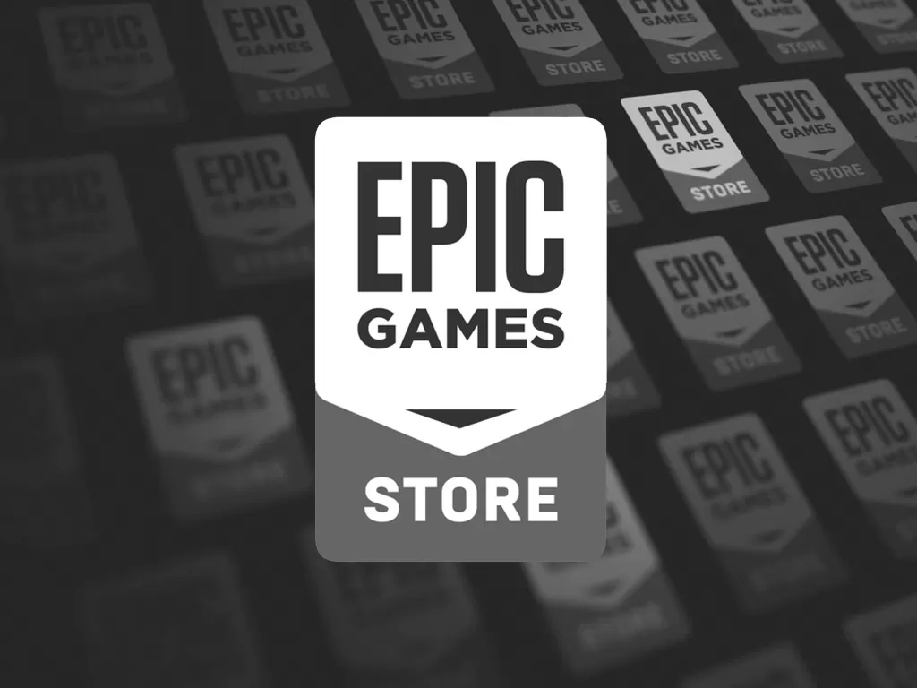 Tampilan logo platform Epic Games Store (photo/Epic Games)