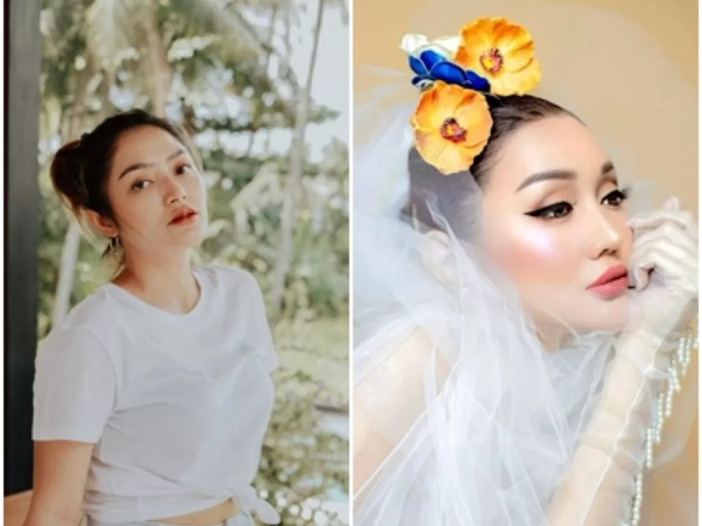 Siti Badriah dan Lucinta Luna. (Instagram/@sitibadriah/@lucintaluna_manjalita)