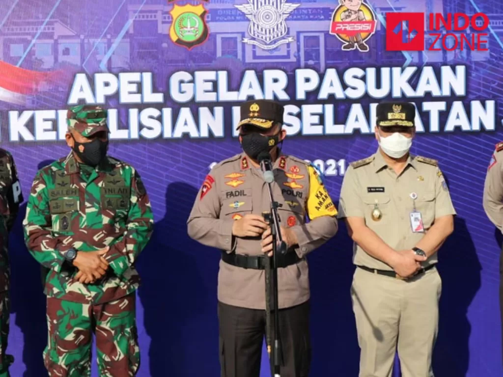 Konferensi pers gelar pasukan Operasi Keselamatan di Polda Metro Jaya. (INDOZONE/Samsudhuha Wildansyah)