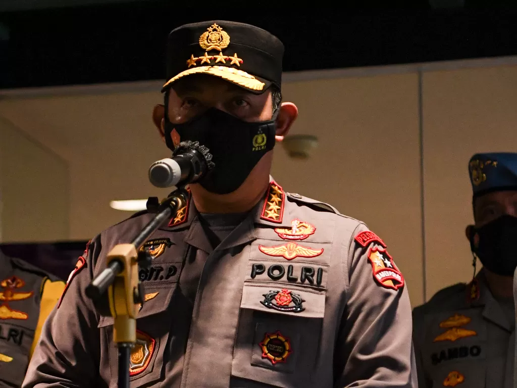 Kapolri Jenderal Pol Listyo Sigit Prabowo. (photo/ANTARA FOTO/Hafidz Mubarak A)