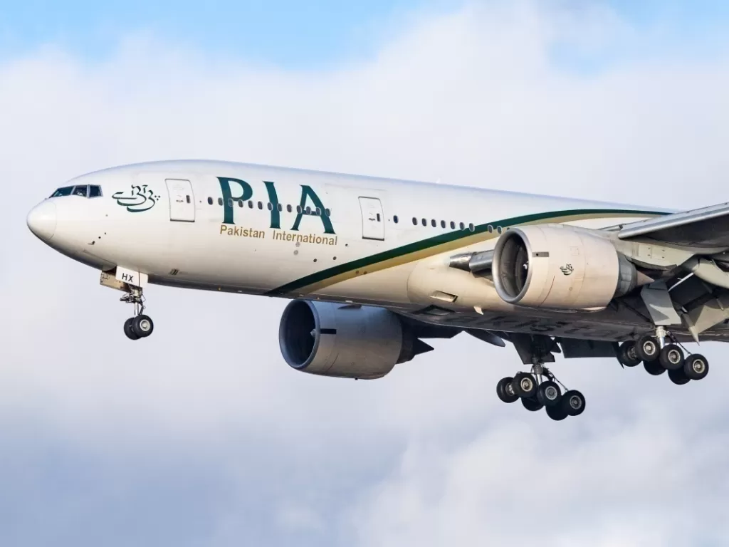 Ilustrasi pesawat Pakistan Airlines. (simpleflying.com)
