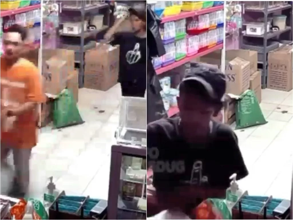 Pemuda ancam dan peras penjaga toko di Tangerang (Instagram/net2netnews)