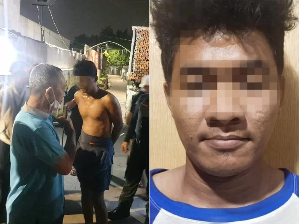 Pemuda berinisial AA (24) ditangkap jajaran tim Pemburu Preman Polres Metro Jakarta Barat karena melakukan penganiayaan (Foto dok Humas Polres Jakbar).