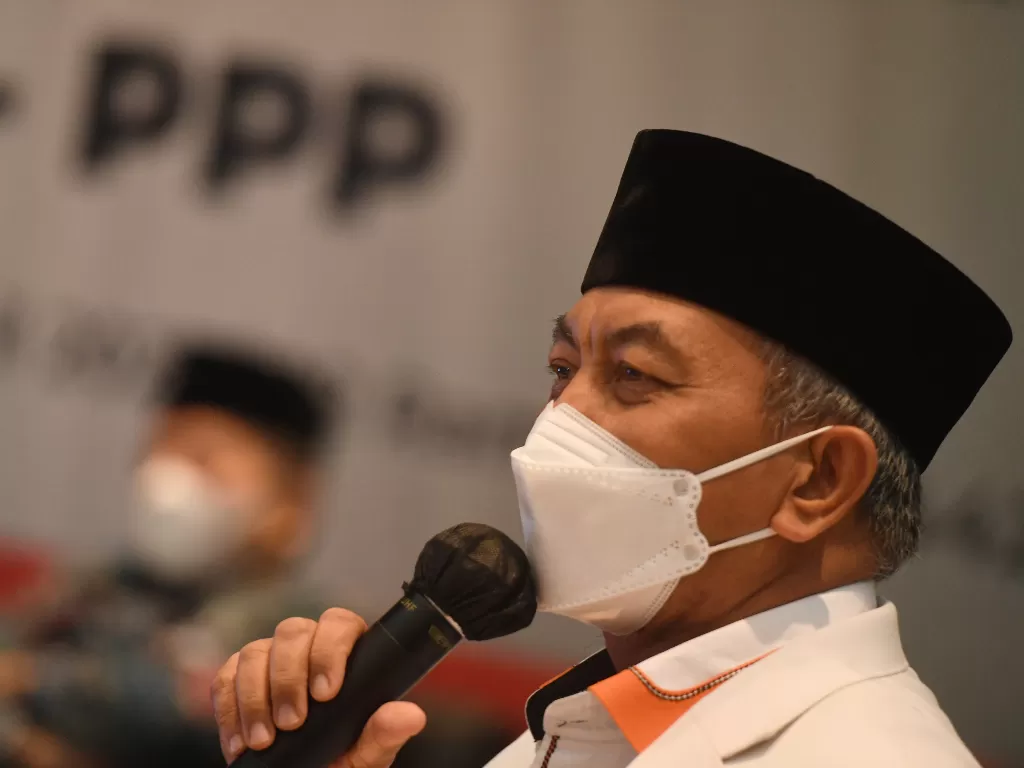 Presiden Partai PKS, Ahmad Syaikhu. (photo/ANTARA FOTO/Hafidz Mubarak A)