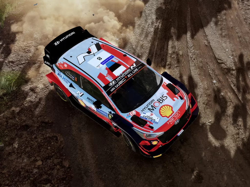 Tampilan gameplay dari WRC 10 buatan KT Racing (photo/Nacon)