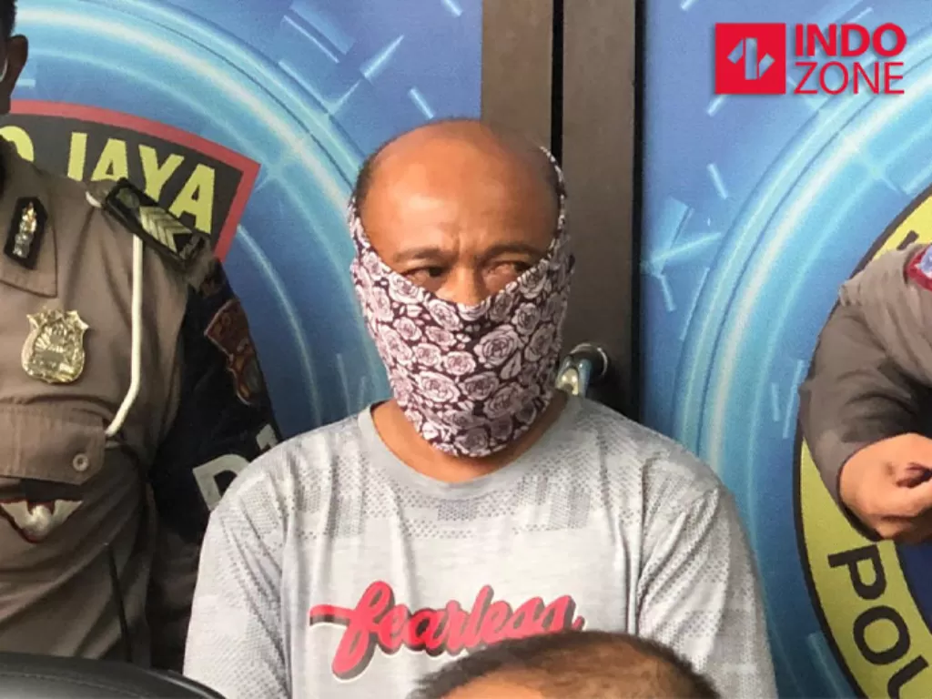 Pelaku derek liar di Jakarta Timur yang dijadikan tersangka (INDOZONE/Samsudhuha Wildansyah)