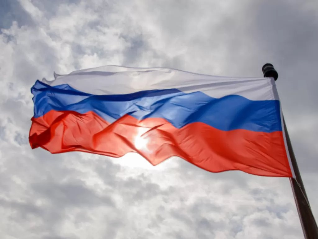 Bendera negara Rusia. (Freepik)