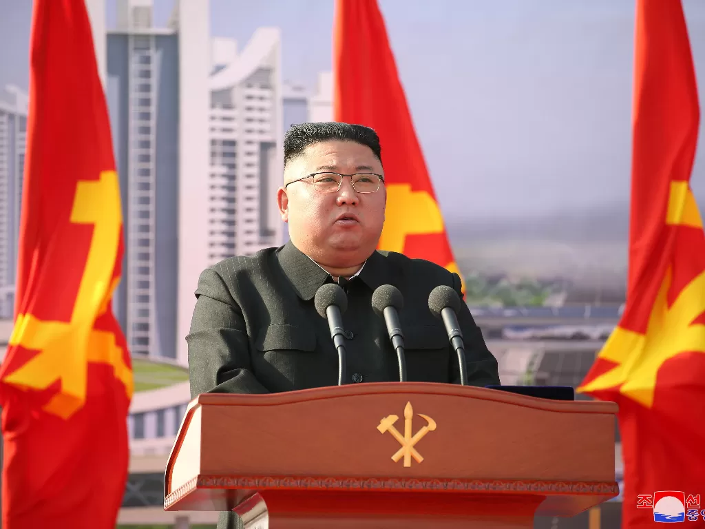 Kim Jong Un. (KCNA via REUTERS).