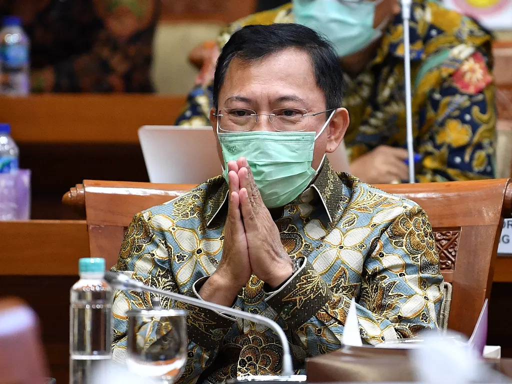 Eks Menteri Kesehatan Terawan (ANTARA FOTO/Sigid Kurniawan)