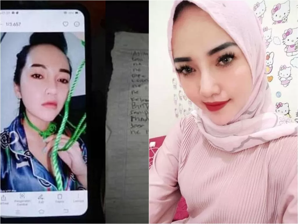 Anne Novalia tewas gantung diri di Cirebon (Istimewa)