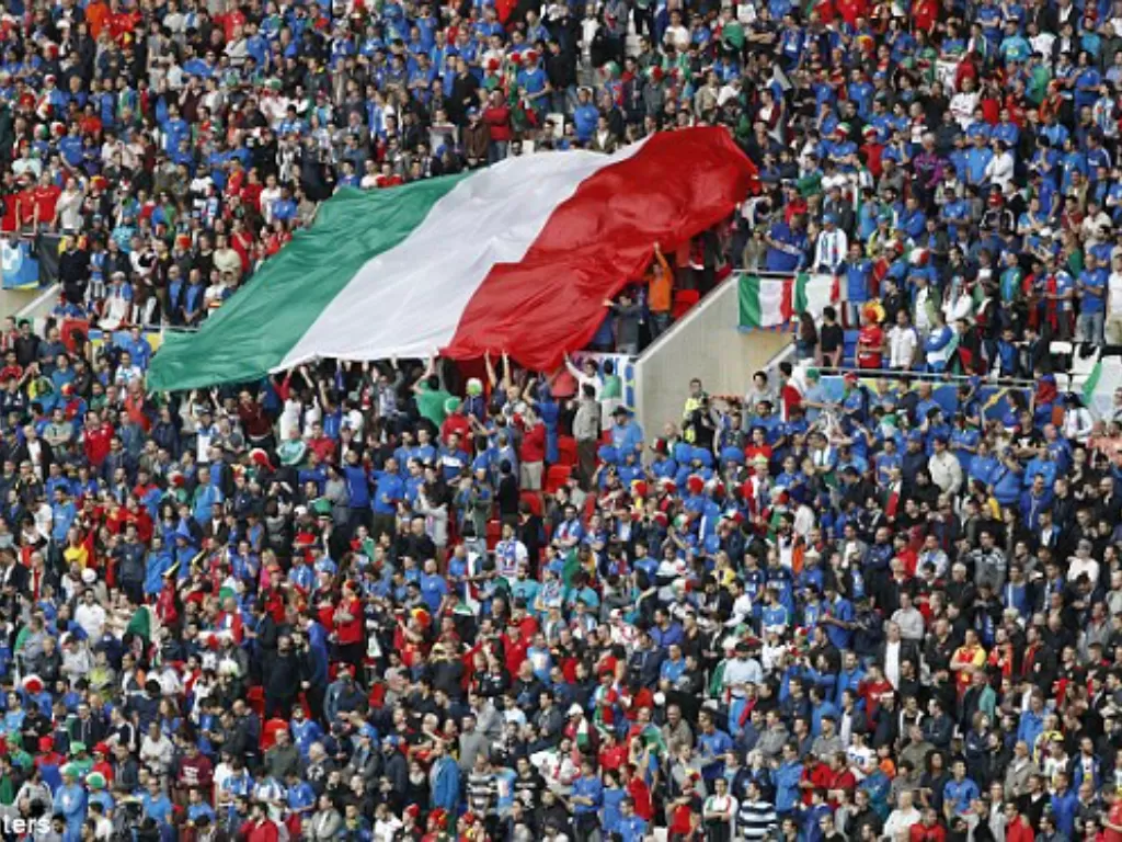 Italia akan buka stadion untuk 1000 orang. (photo/Ilustrasi/REUTERS)