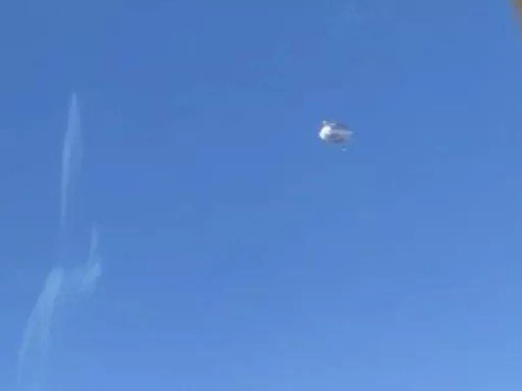 Misteri penampakan pesawat mirip UFO. (Photo/Mystery Wire)