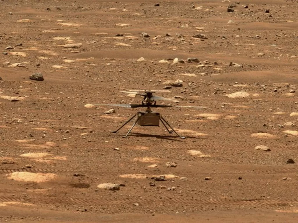 Helikopter Ingenuity milik NASA. (photo/Dok. ANI NEWS)