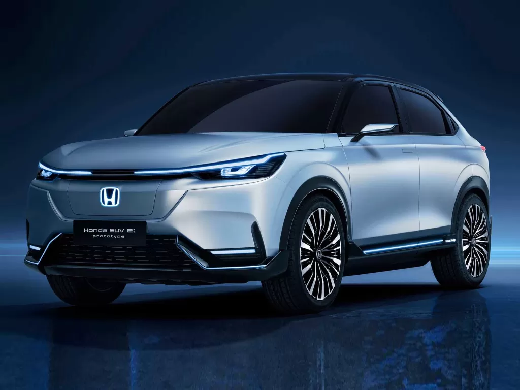 Tampilan konsep mobil SUV listrik Honda e:prototype terbaru (photo/Honda)