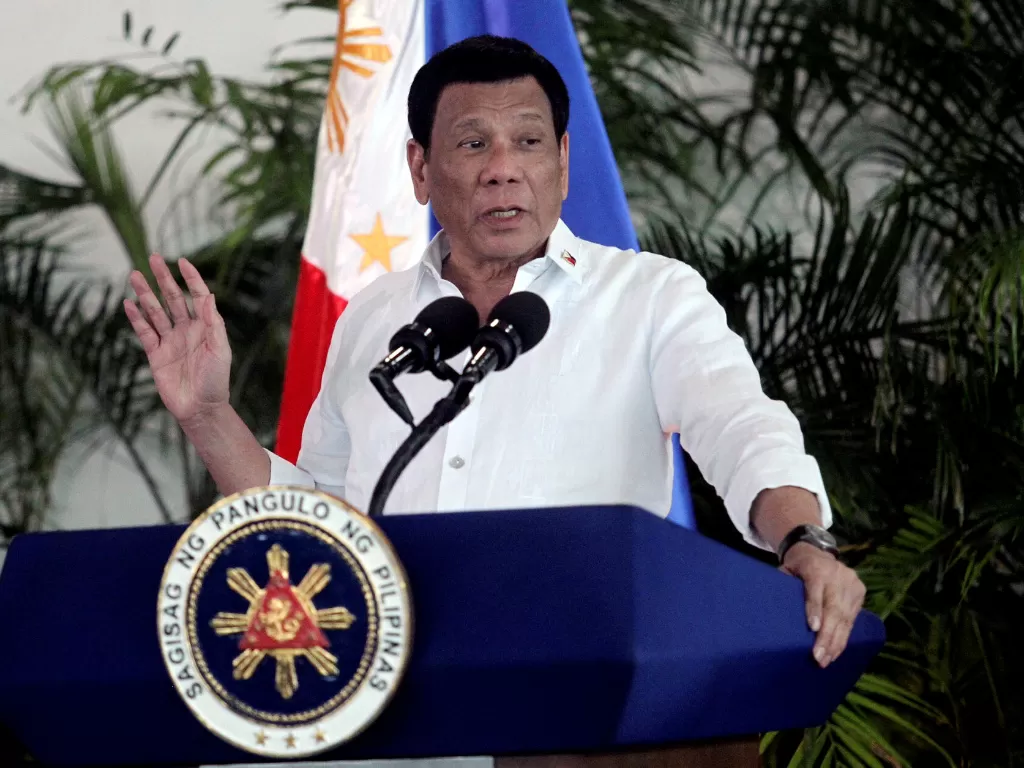 Presiden Filipina, Duterte (REUTERS/Lean Daval Jr.)