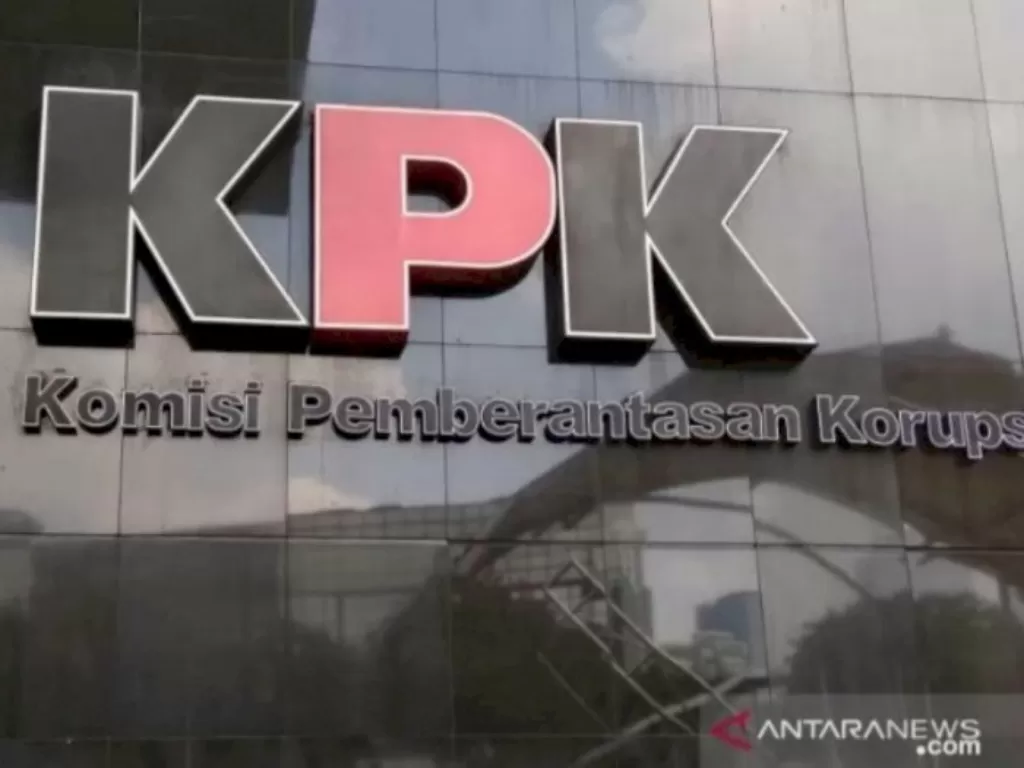 Logo KPK. (Foto: Antara/Benardy Ferdiansyah)