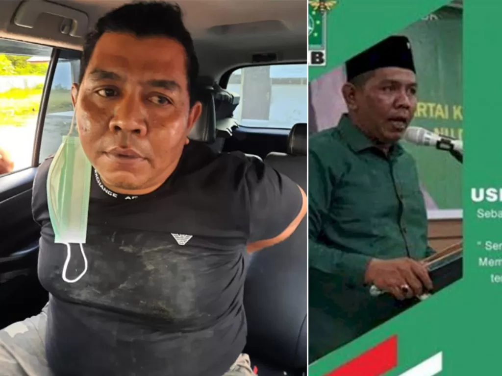 Usman Sulaiman Oknum Anggota DPRD Biruen ditangkap BNN. (Istimewa) 