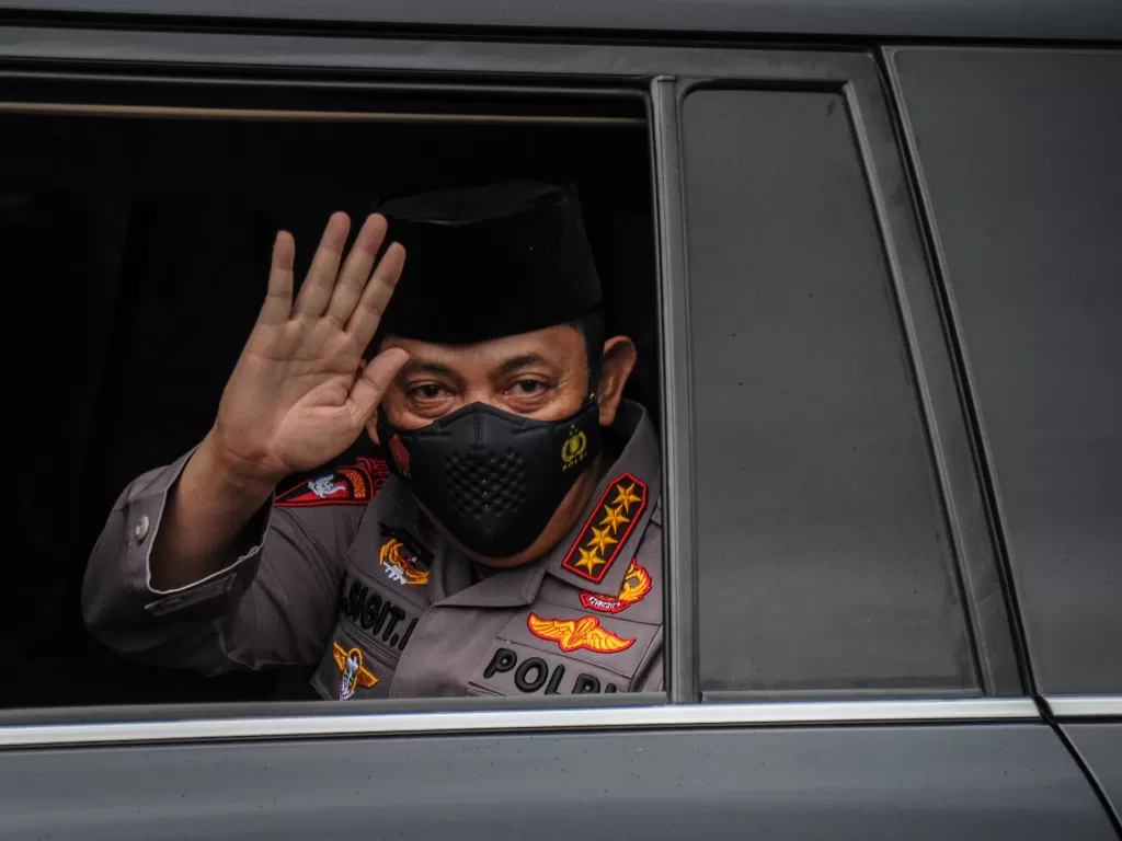 Kapolri Jenderal Pol Listyo Sigit Prabowo. (photo/ANTARA FOTO/Raisan Al Farisi)