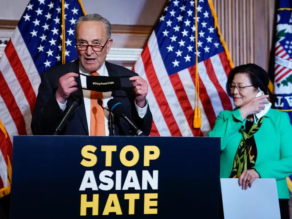 Senat AS mengesahkan RUU untuk melindungi Orang Asia (REUTERS/Erin Scott)