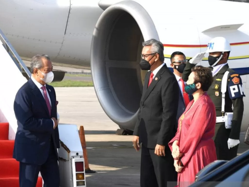 PM Malaysia tiba di Indonesia untuk KTT ASEAN (Foto: Biro Pers Sekretariat Presiden)