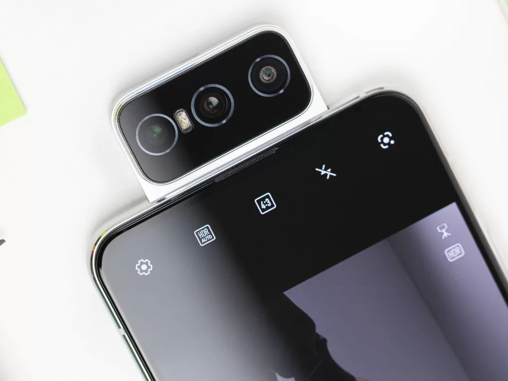 Tampilan kamera dari smartphone ASUS Zenfone 7 (photo/NextPit)