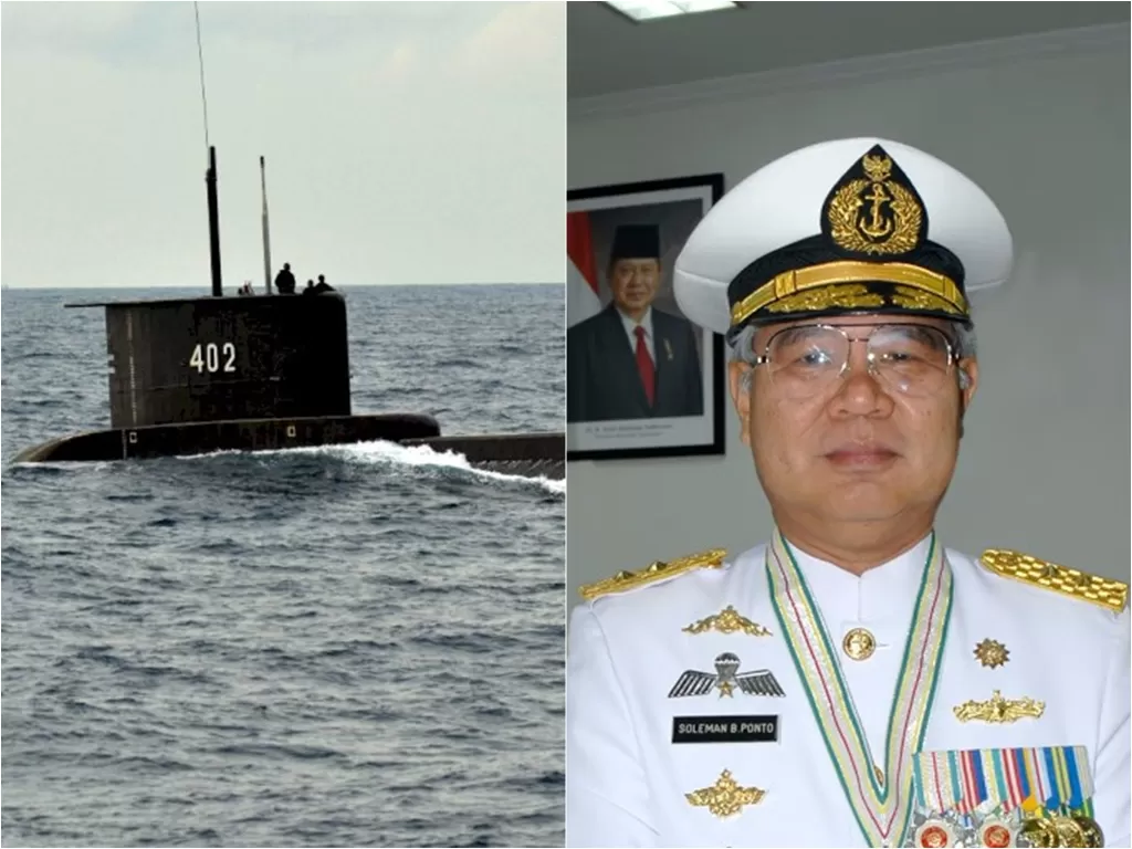Solomon B Ponto sebut kondisi kapal selam KRI Nanggala berantakan di kedalaman 800 meter (Istimewa)