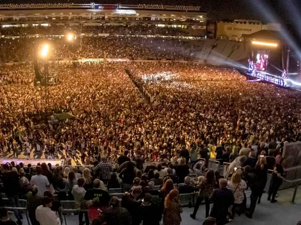 Konser dihadiri 50 ribu orang di Selandia Baru (Instagram/six60)
