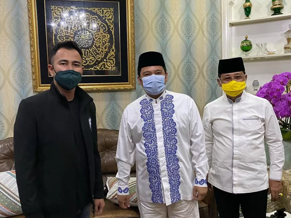 Raffi Ahmad ketemu Wali Kota Tangerang (Instagram/raffinagita1717)