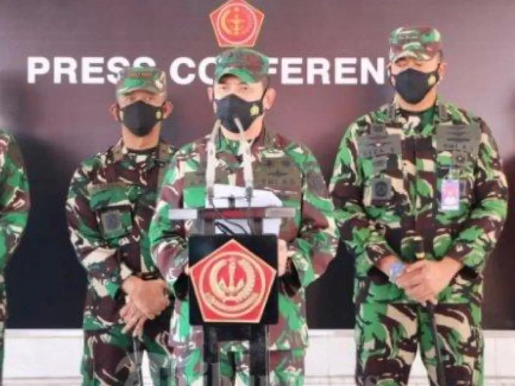 Kepala Pusat Penerangan TNI, Mayor Jenderal TNI Achmad Riad saat memberikan keterangan pers (Puspen TNI)