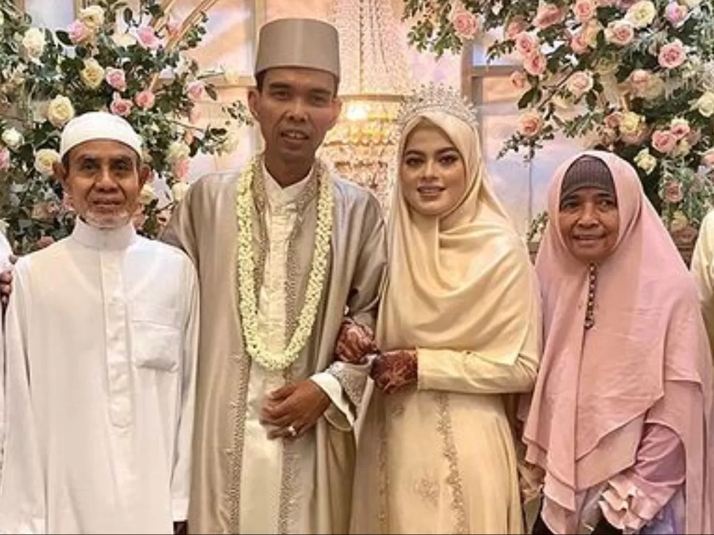 Ustaz Abdul Somad menikahi Fatimah. (Photo/Instagram/@ustadzabdulsomad_official)