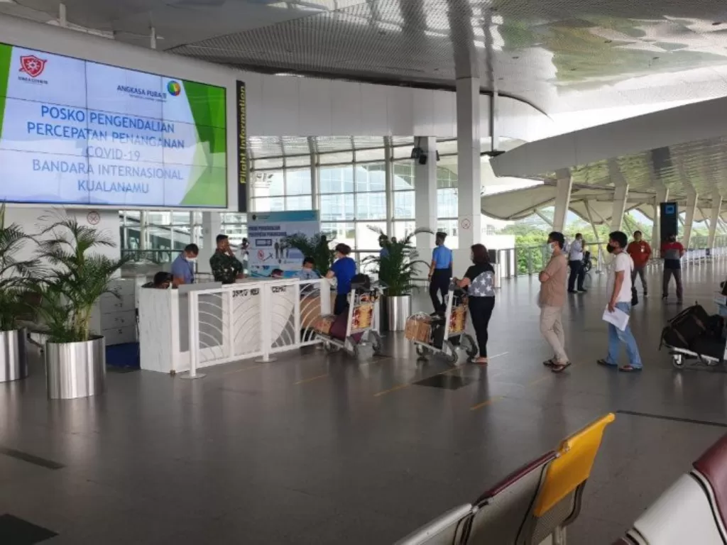 Bandara Internasional Kualanamu. (photo/Antara)