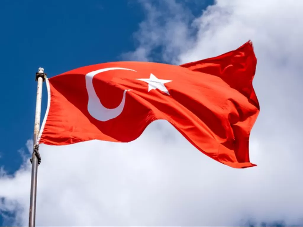 Bendera Turki. (Freepik)