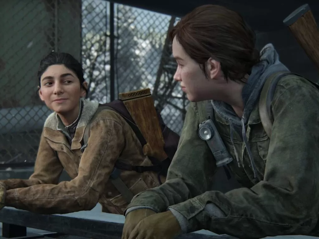Tampilan game The Last of Us Part 2 buatan Naughty Dog (photo/Sony Interactive Entertainment)
