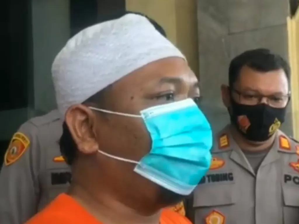 Ustadz Adam Ibrahim, penyebab hoaks babi ngepet di Depok (Instagram/@infodepok_id)
