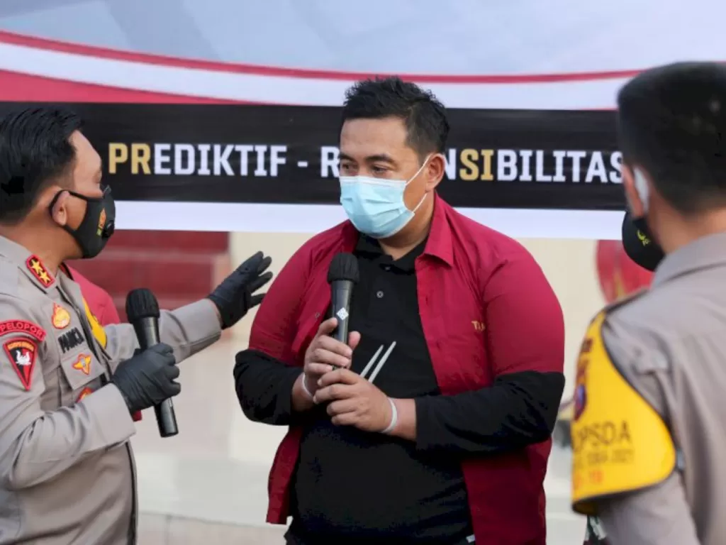 PM Plt Branch Manager Kimia Farma Medan otak pelaku rapit antigen bekas. (Antara)