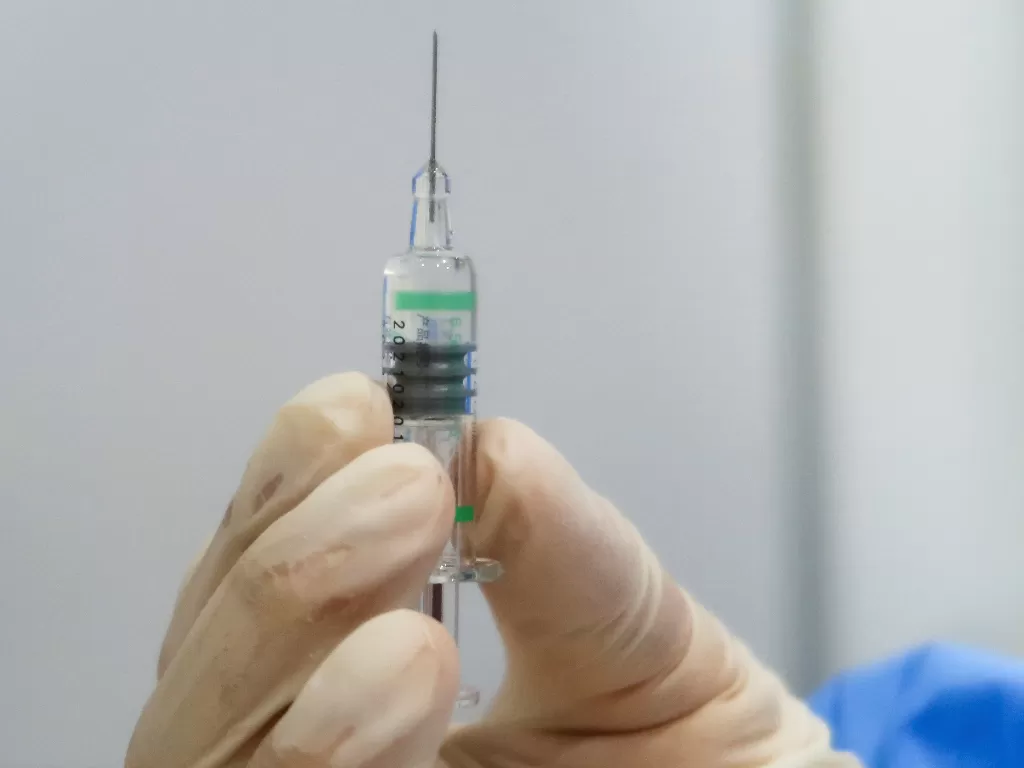 Uji coba vaksin untuk bayi tinggal menunggu hasil (REUTERS/Thomas Peter/File Photo)