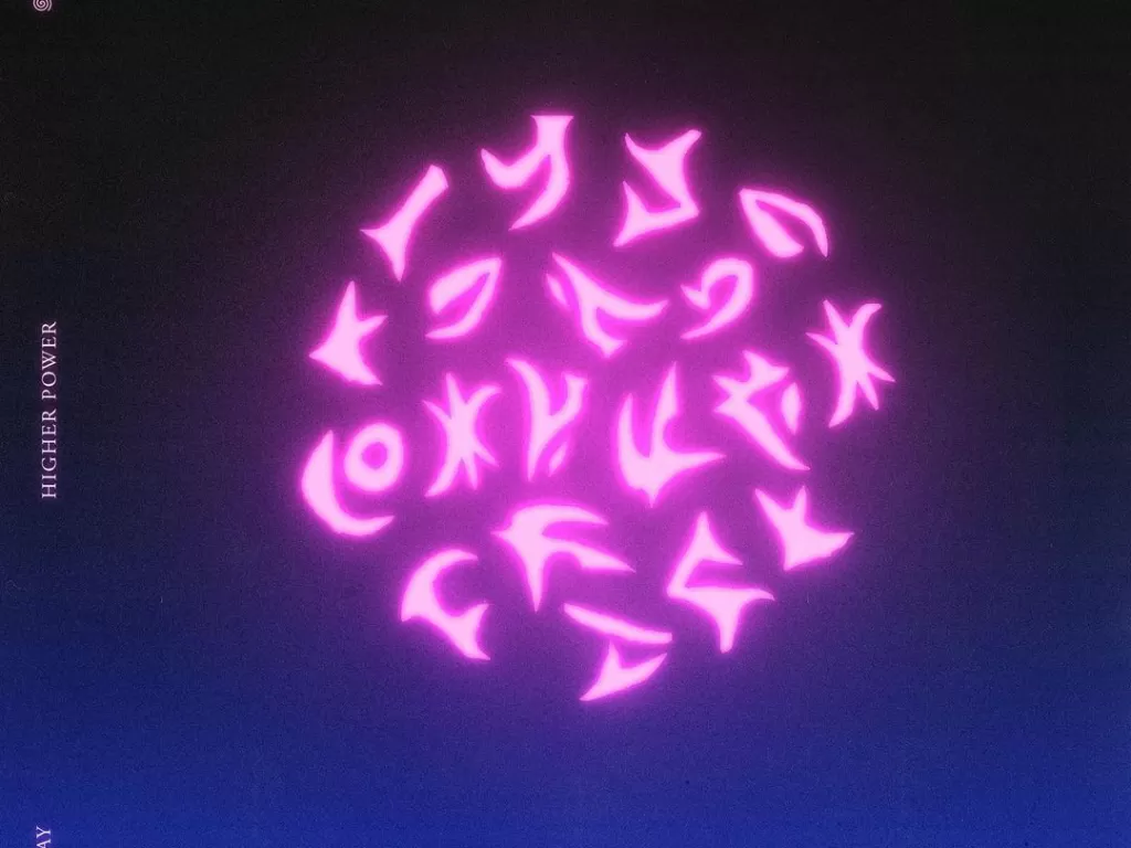 Logo lagu baru Coldplay. (photo/Instagram/coldplay)