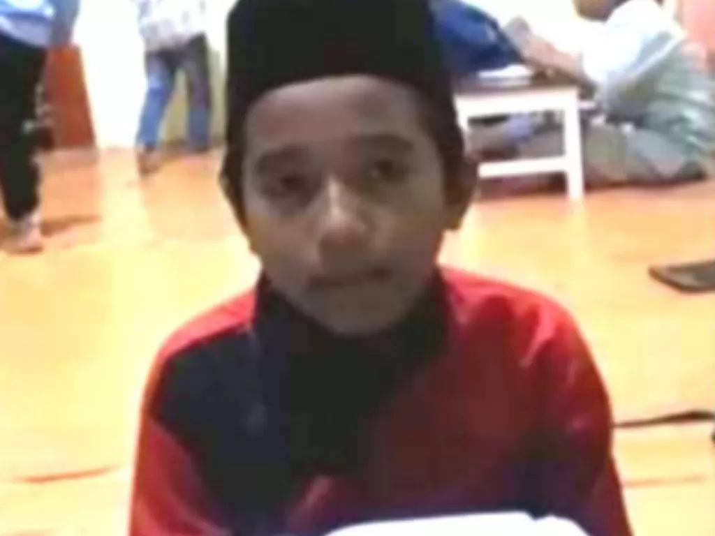 Naba Faiz Prasetya (9 tahun), bocah yang tewas keracunan lontong sate. (Ist)