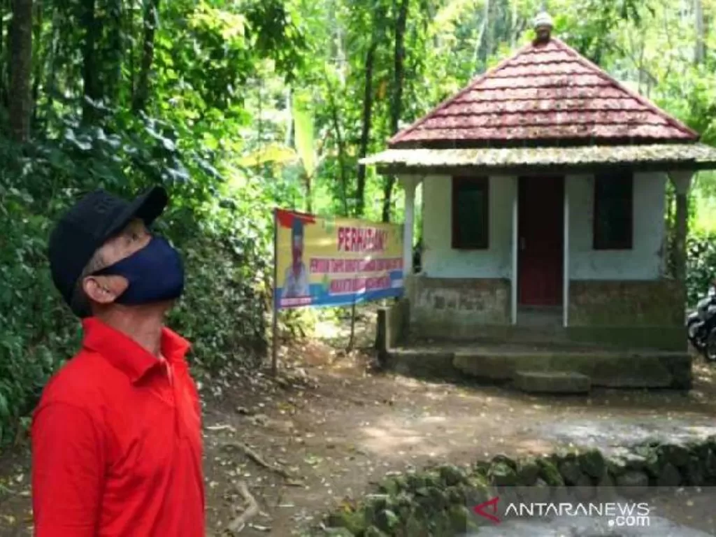 Rumah karantina untuk warga yang nekat mudik di Desa Sidomulyo, Kecamatan Ampel, Kabupaten Boyolali, Jawa Tengah. (photo/ANTARA/Bambang Dwi Marwoto)
