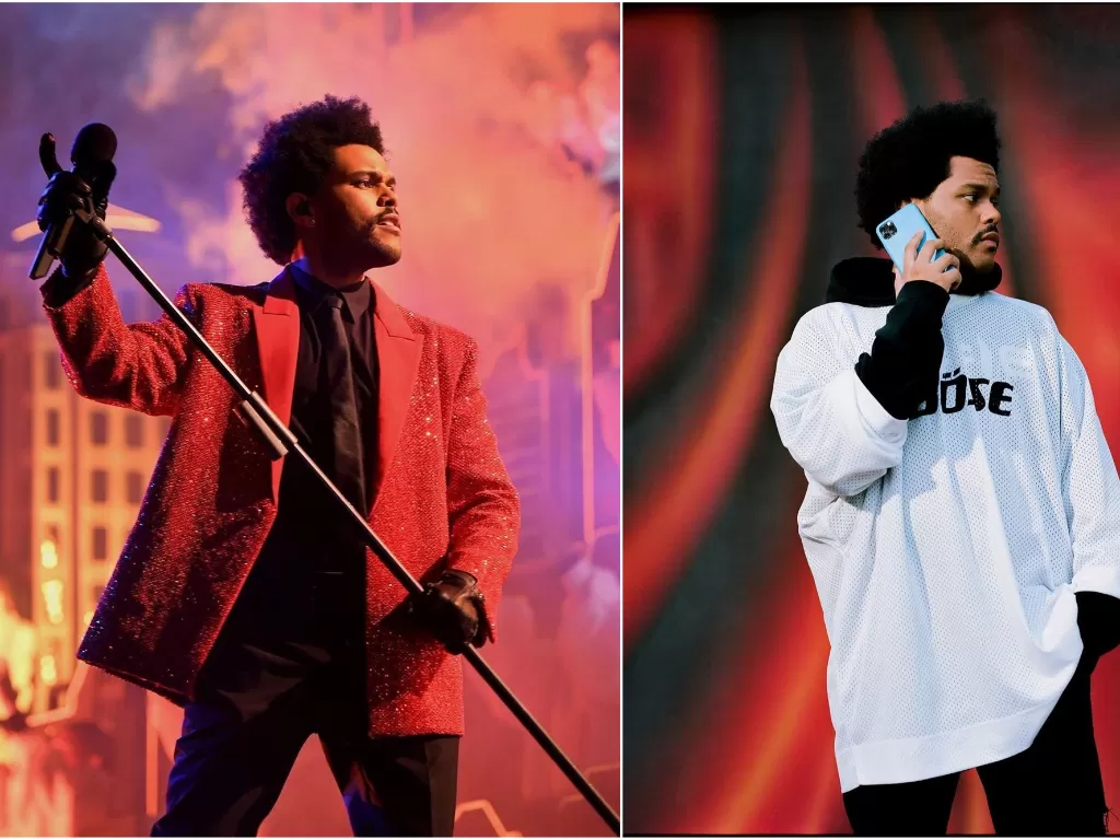 Penyanyi RnB, The Weeknd. (photo/Instagram/@theweeknd)