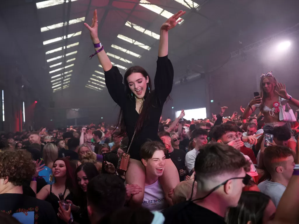 Suasana klub malam Liverpool (REUTERS/Carl Recine)