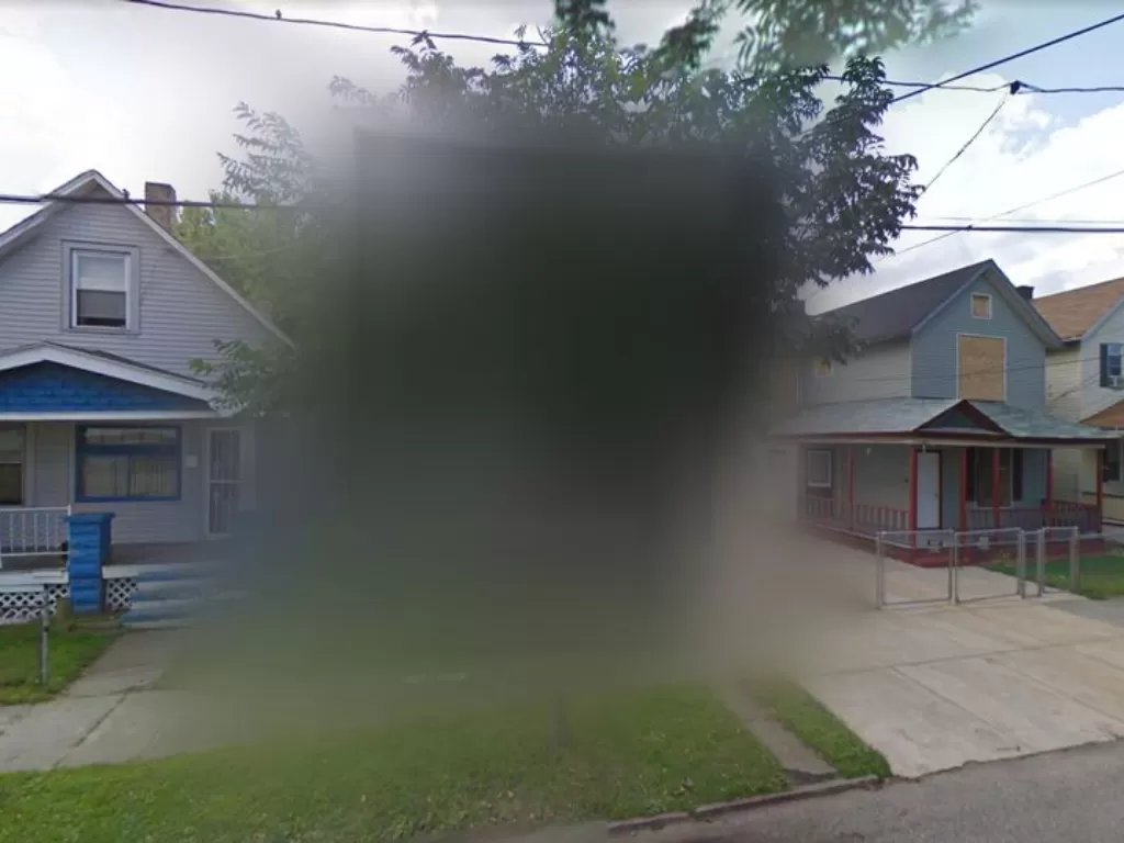 Sebuah rumah di Ohio, AS disensor oleh Google Maps karena jadi lokasi penyiksaan sadis. (Google Maps/Mirror)