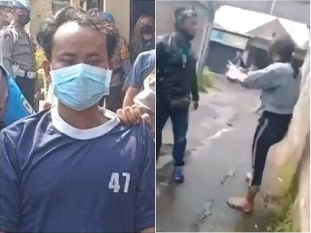 Pria tusuk istri siri di Bandung ditangkap Polres Bandung (Instagram/net2netnews)