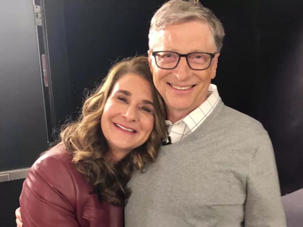 Bill dan Melinda Gates. (Instagram/@thisisbillgates)
