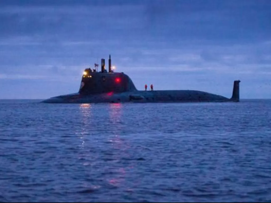Kazan, kapal selam Rusia bertenaga nuklir (Mirror)