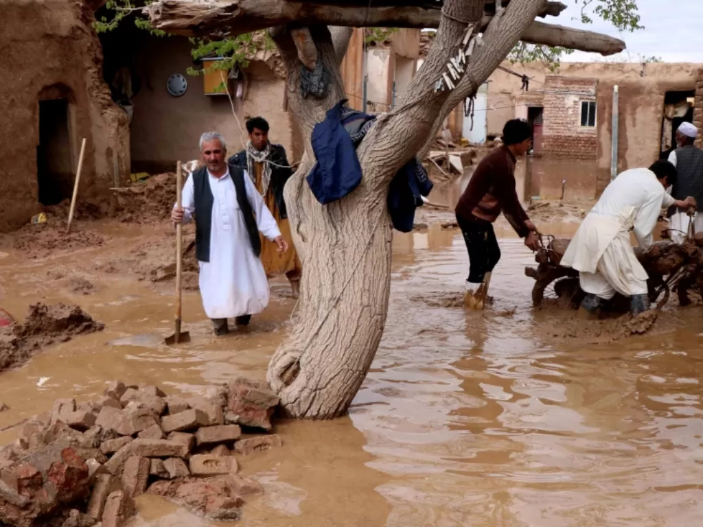 Banjir di Afghanistan menewaskan 37 orang (Reuters/Jalil Ahmad)