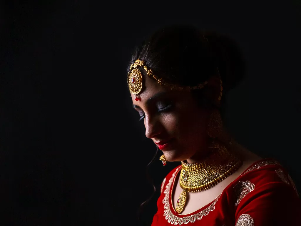 Ilustrasi pengantin wanita India (Pexels/Vickie photography)