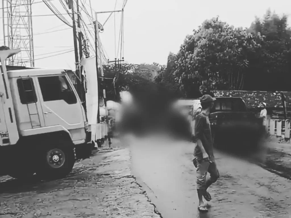 Bocah perempuan tewas terlindas truk di Bandung (Instagram/infobandungraya)