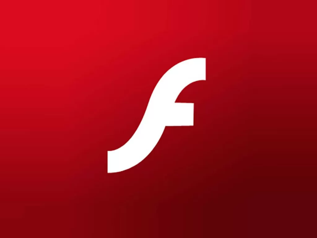 Tampilan logo Adobe Flash yang saat ini sudah dihentikan dukungannya (photo/Adobe)
